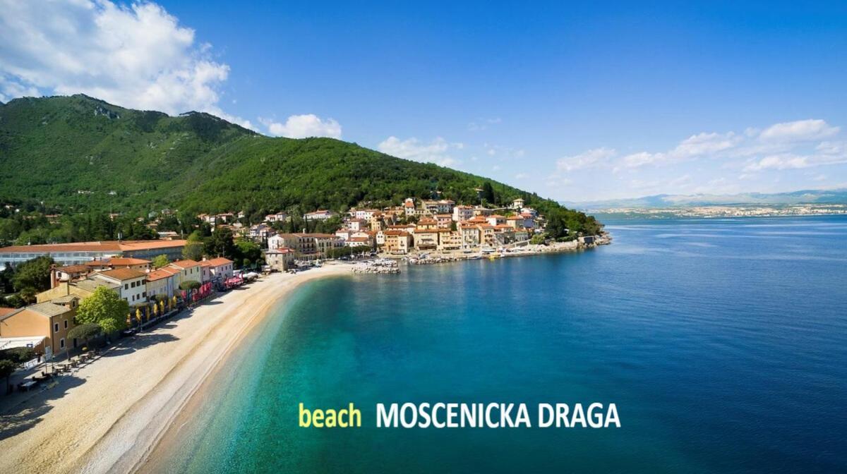 Milena Apartment Opatija Volosko Esterno foto